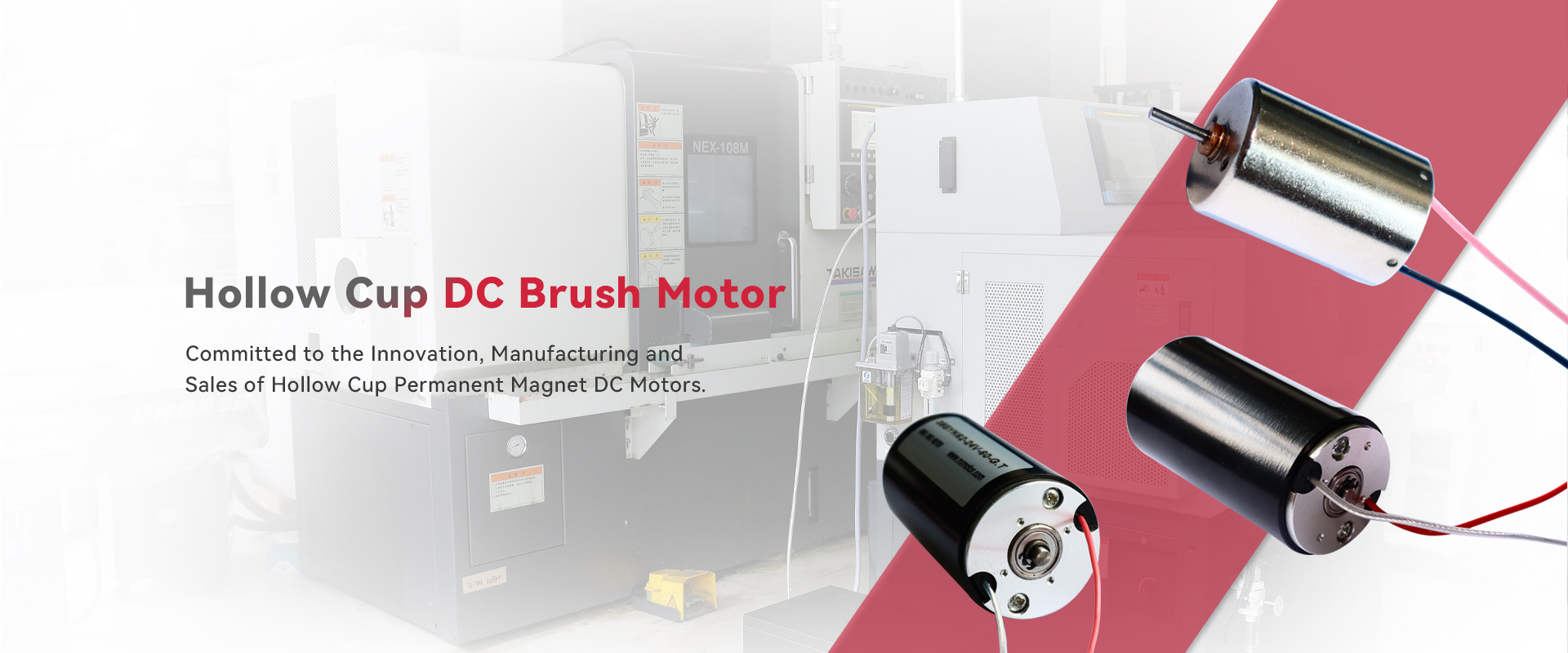 Nhà cung cấp động cơ chổi than DC cốc rỗng